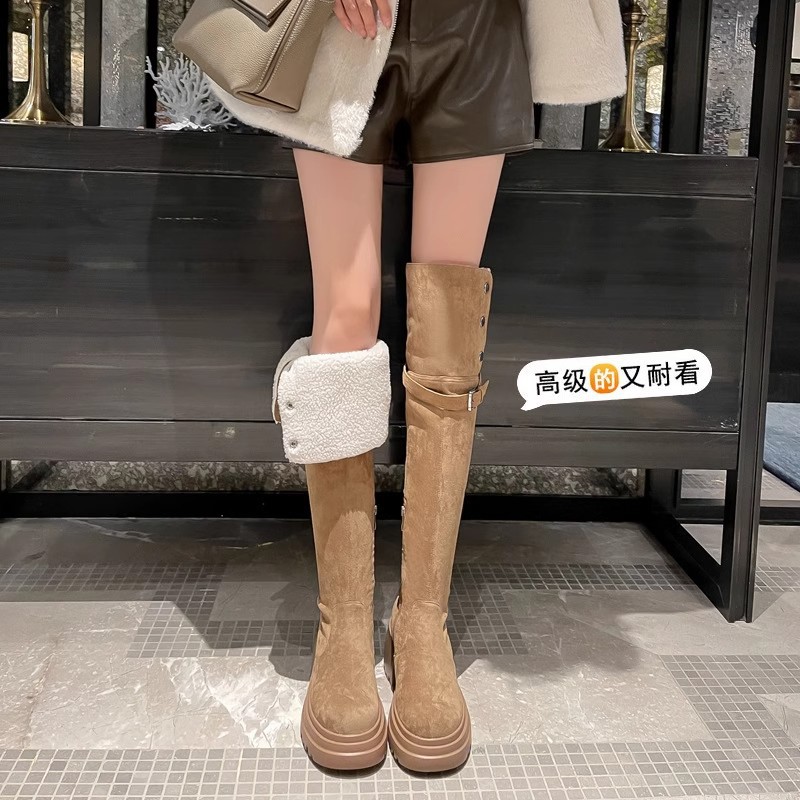 Knee High Sock Women - أحذية فوق الركبة 2025 أحذية غربية