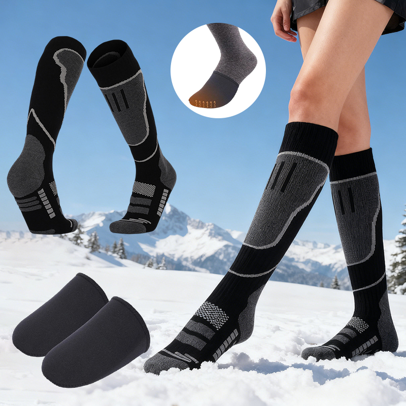Thermal Sock Winter - 2 زوج جوارب التزلج الحرارية و