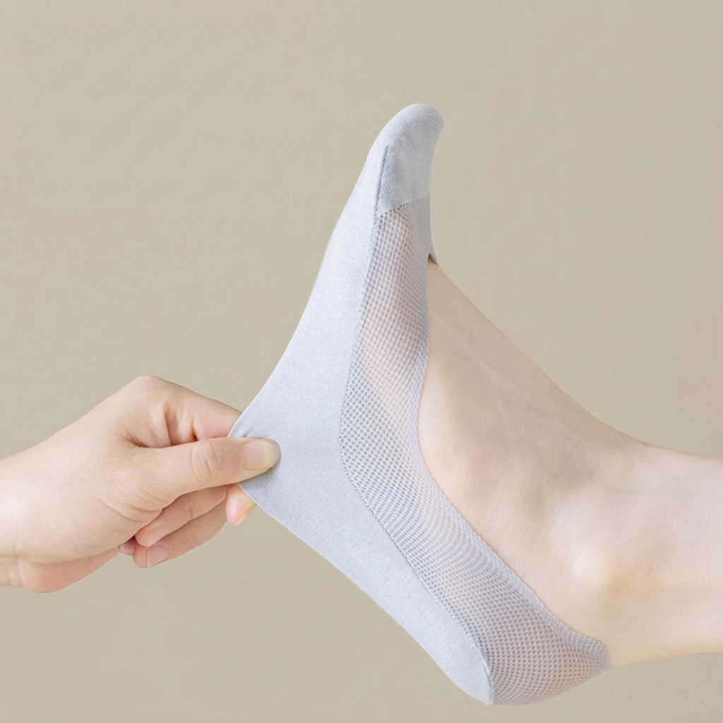 3 أزواج، جوارب نسائية غير مرئي - مراجعة Invisibility Sock Loafer وسعره