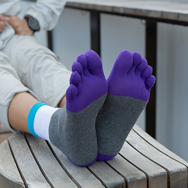 1/5 أزواج من الجوارب الرجالية  - مراجعة Toe Sock Split وسعره