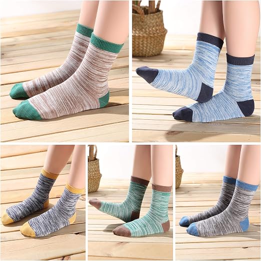 جوارب قصيرة للأولاد من القطن ب - مراجعة Cotton Crew Sock Pack وسعره