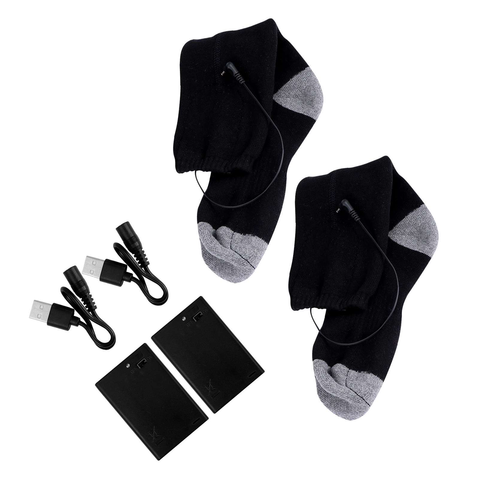 جوارب مدفأة تعمل بالـ USB لتدف - مراجعة Thermal Sock Winter وسعره