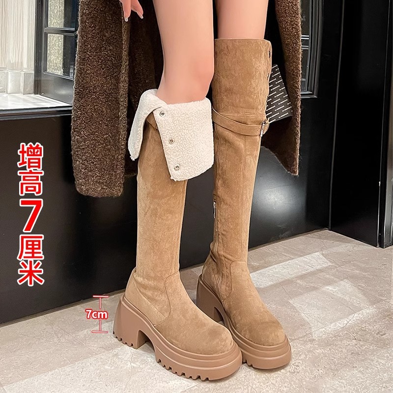 أحذية فوق الركبة 2025 أحذية غر - مراجعة Knee High Sock Women وسعره