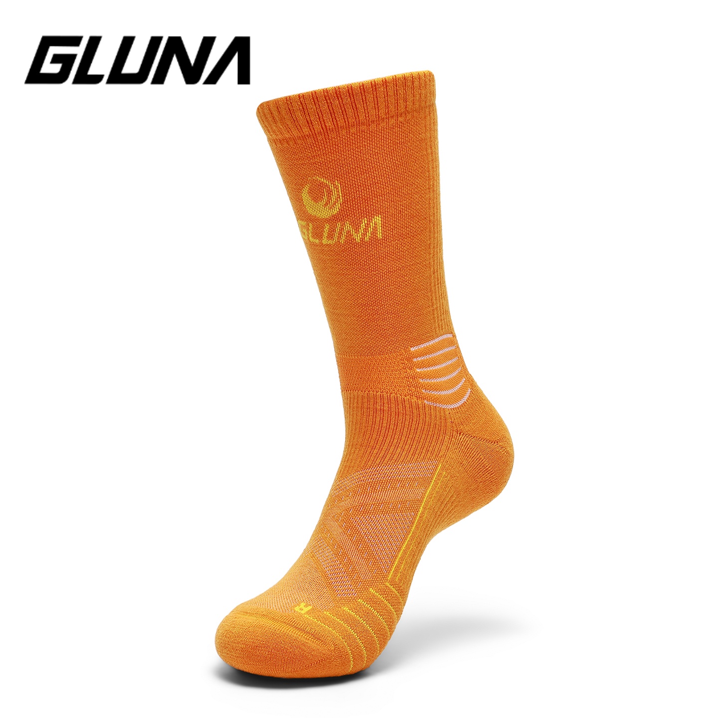 جوارب رياضية GLUNA للمشي والجر - مراجعة Wool Hiking Sock وسعره