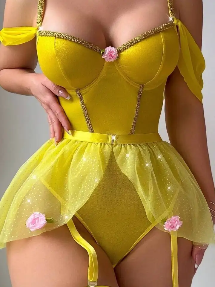 بدلات جسم لامعة وجذابة من قطعة - مراجعة Fishnet Stocking Women وسعره