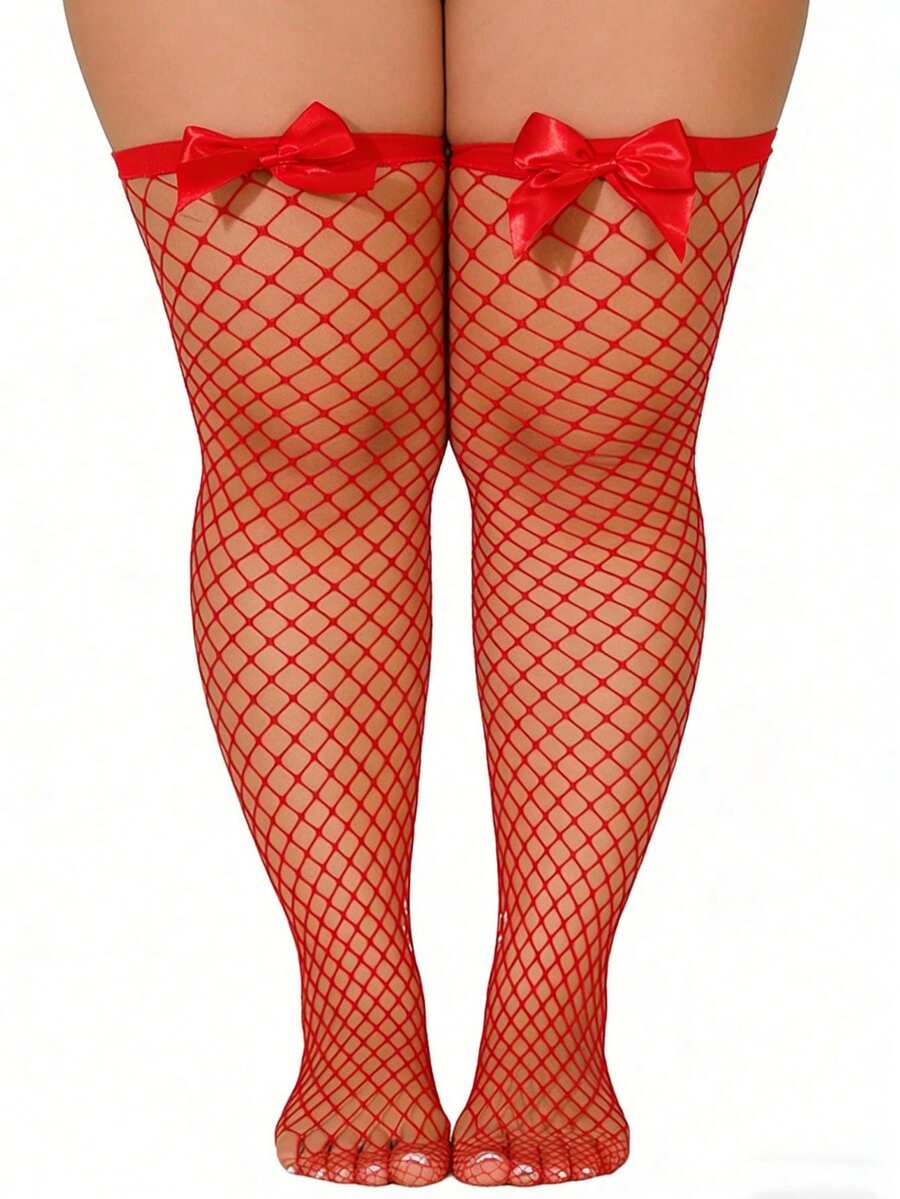 جوارب شبكية طويلة فوق الركبة ب - مراجعة Knee High Sock Women وسعره
