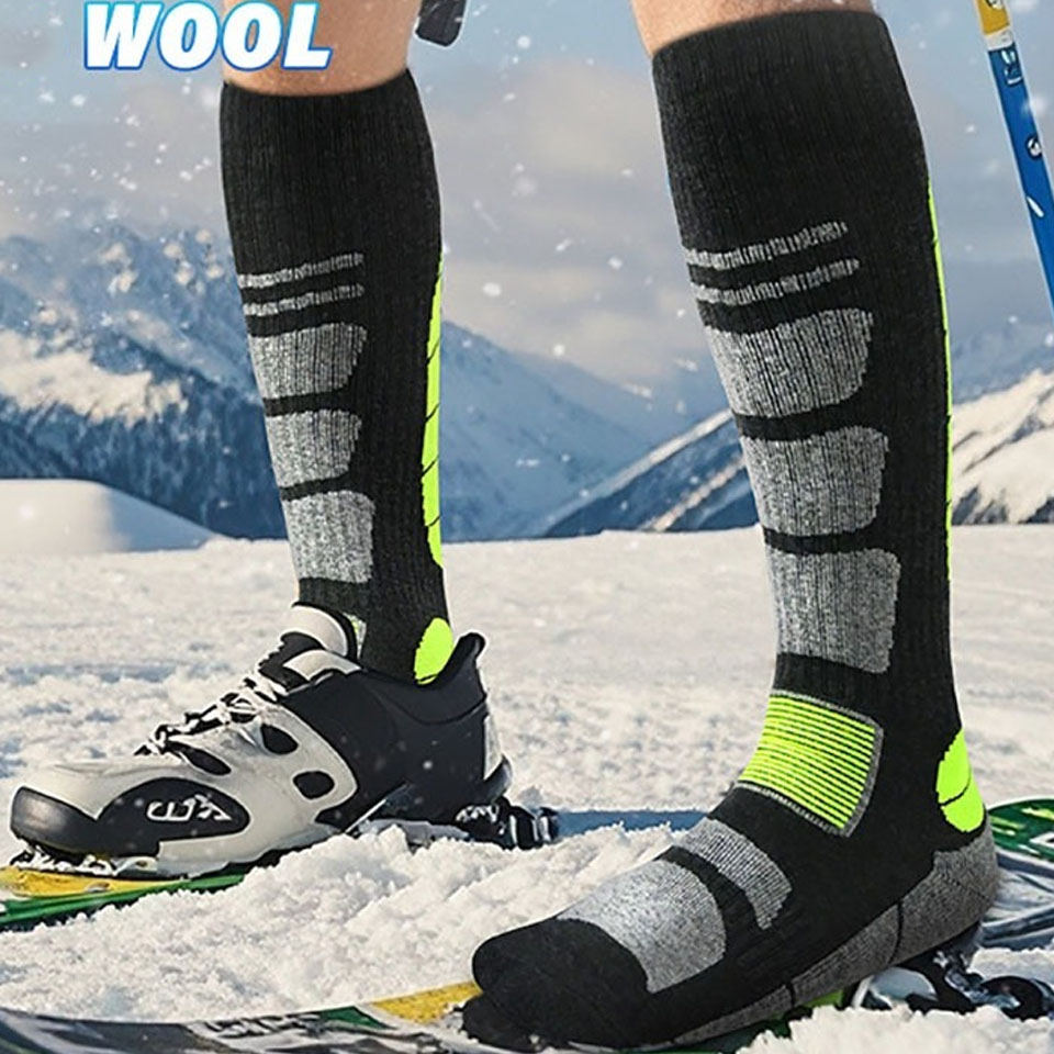 جوارب حرارية من صوف الميرينو م - مراجعة Wool Hiking Sock وسعره