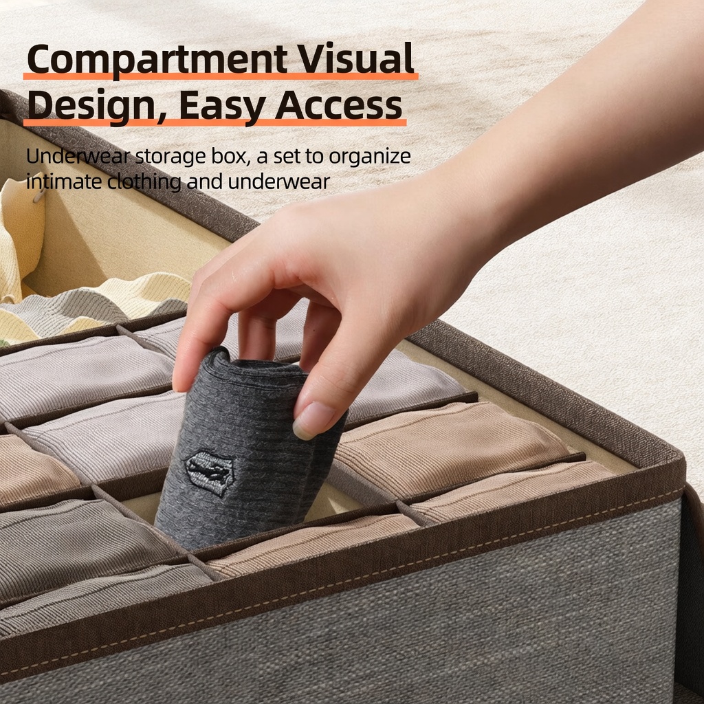 منظم أدراج 3 في 1 للملابس الدا - مراجعة Sock Organizer Tray وسعره